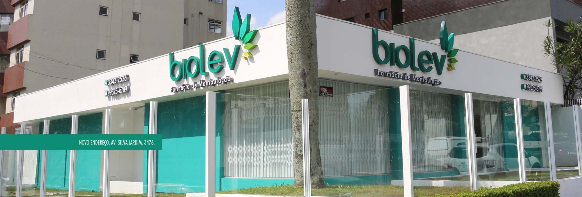 Novo endereço - BioLev Farmácia de Manipulação